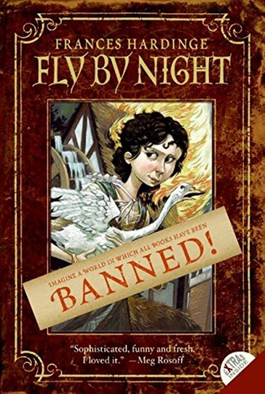 Book cover for "Fly by Night" by Frances Hardinge