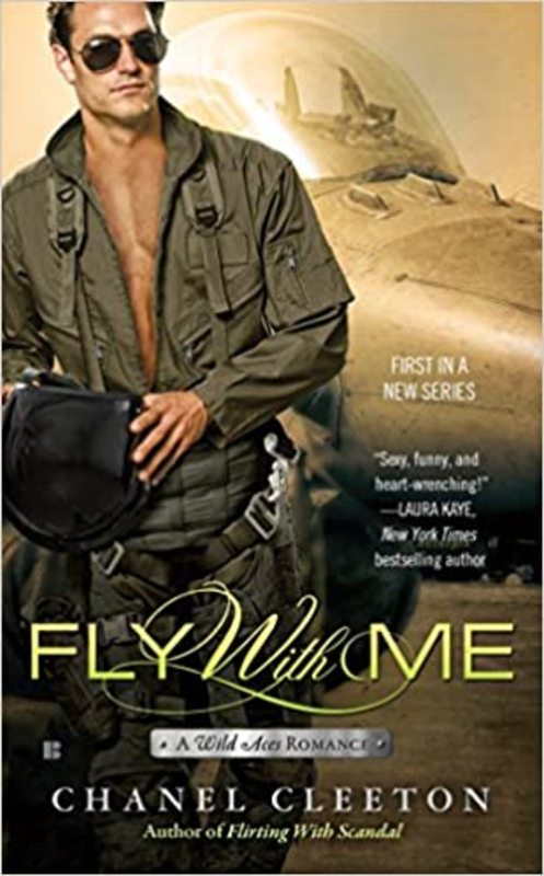 Book cover for "Fly with Me" by Chanel Cleeton