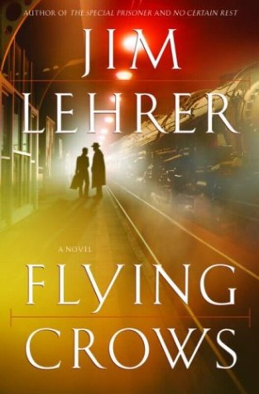Book cover for "Flying Crows" by Jim Lehrer