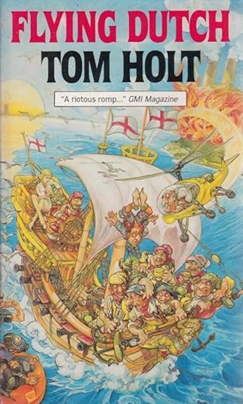 Book cover for "Flying Dutch" by Tom Holt