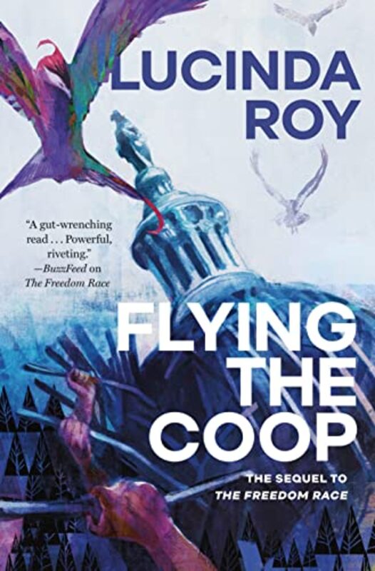 Book cover for "Flying the Coop" by Lucinda Roy