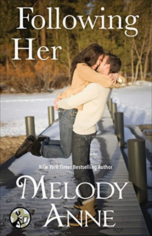 Book cover for "Following Her" by Melody Anne