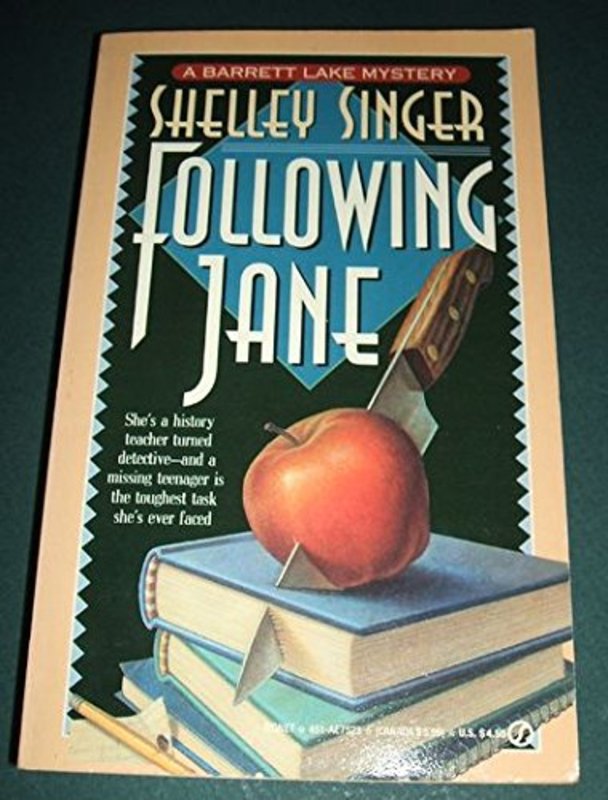 Book cover for "Following Jane" by Shelley Singer