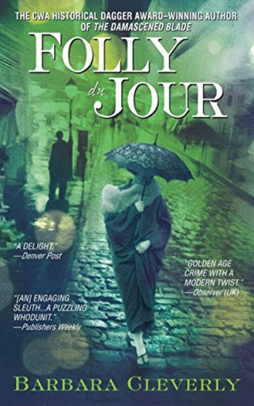 Book cover for "Folly du Jour" by Barbara Cleverly