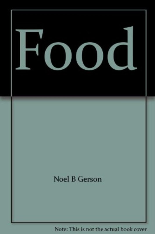 Book cover for "Food" by Noel Gerson