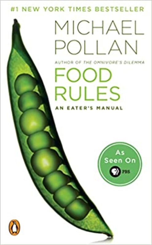 Book cover for "Food Rules"