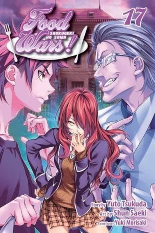 Book cover for "Food Wars!: Shokugeki no Soma, Vol. 17: Making an Example" by Yuto Tsukuda