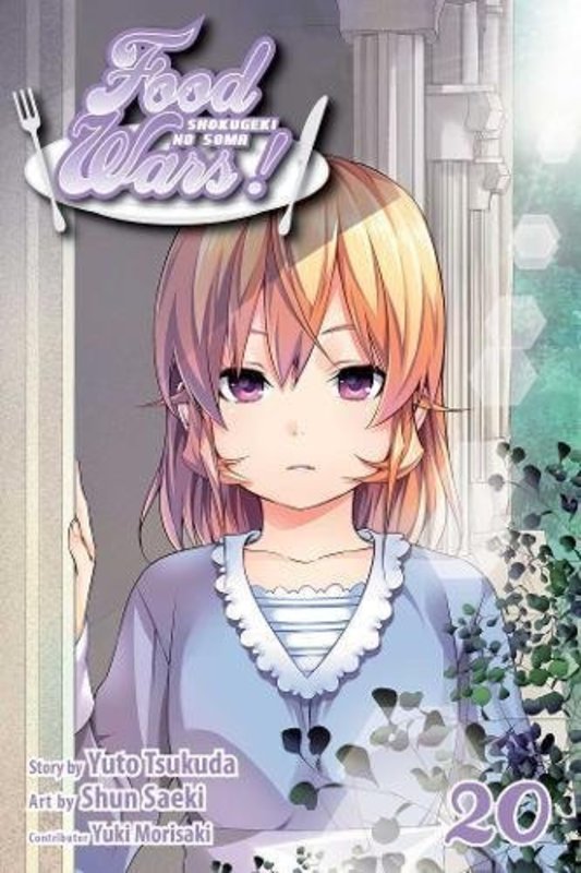 Book cover for "Food Wars!: Shokugeki no Soma, Vol. 20" by Yuto Tsukuda