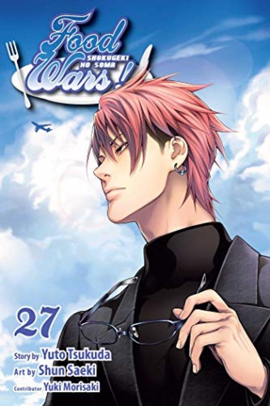 Book cover for "Food Wars!: Shokugeki no Soma, Vol. 27" by Yuto Tsukuda