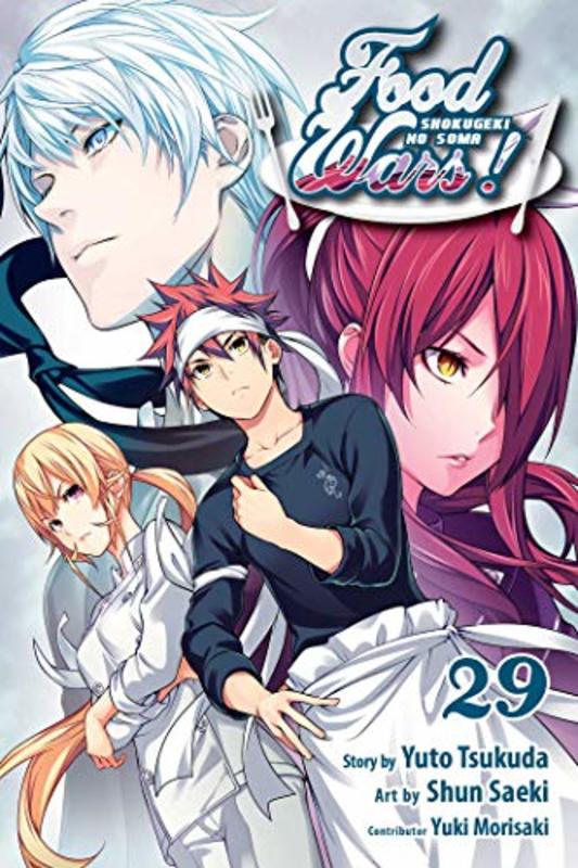 Book cover for "Food Wars!: Shokugeki no Soma, Vol. 29" by Yuto Tsukuda