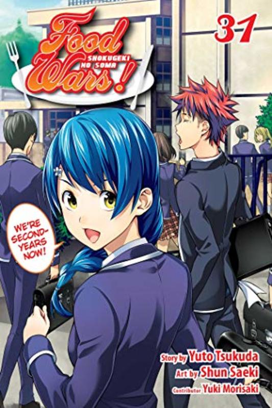 Book cover for "Food Wars!: Shokugeki no Soma, Vol. 31" by Yuto Tsukuda