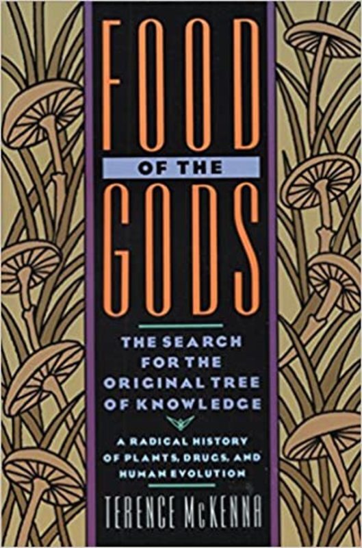 Book cover for "Food of the Gods" by Terence McKenna