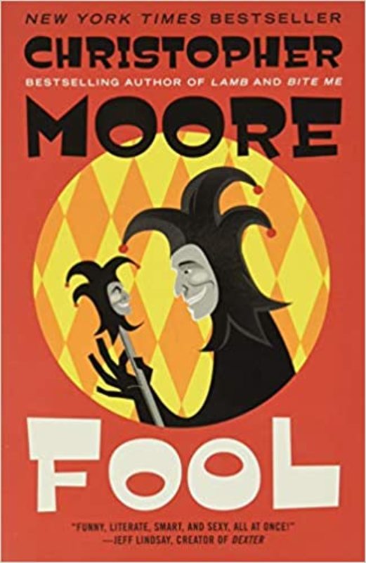 Book cover for "Fool" by Christopher Moore