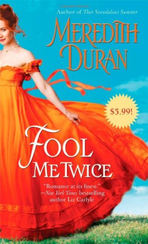 Book cover for "Fool Me Twice" by Meredith Duran