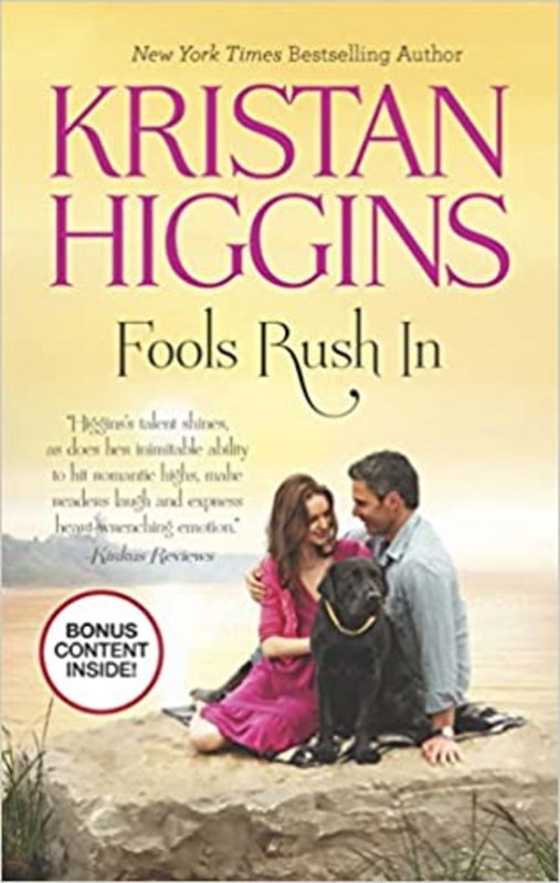 Book cover for "Fools Rush In" by Kristan Higgins