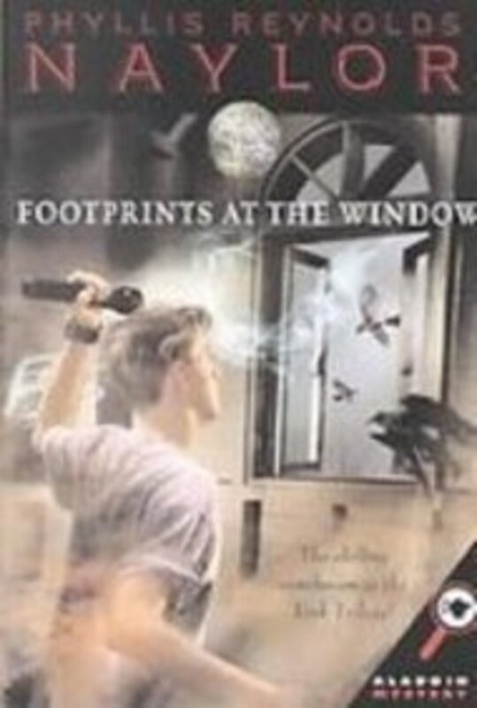 Book cover for "Footprints at the Window" by Phyllis Reynolds Naylor