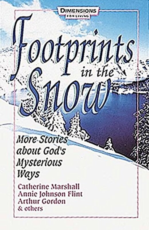 Book cover for "Footprints in the Snow" by Catherine Marshall