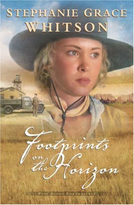 Book cover for "Footprints on the Horizon" by Stephanie Grace Whitson