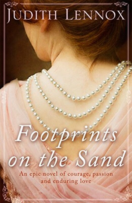 Book cover for "Footprints on the Sand" by Judith Lennox