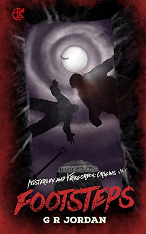 Book cover for "Footsteps" by GR Jordan