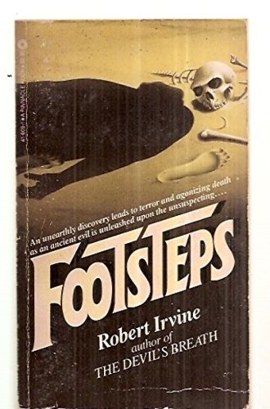 Book cover for "Footsteps" by Robert Irvine