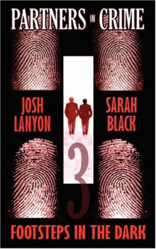 Book cover for "Footsteps in the Dark" by Josh Lanyon
