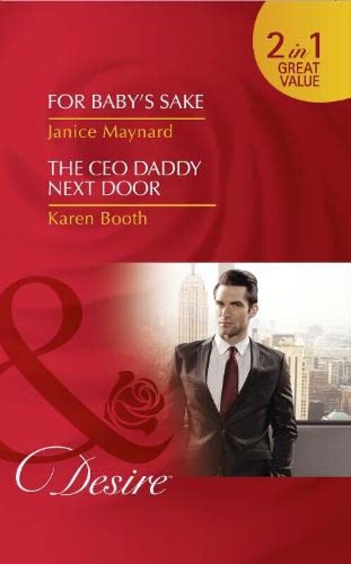 Book cover for "For Baby's Sake" by Janice Maynard