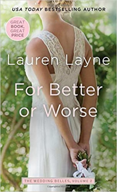 Book cover for "For Better or Worse" by Lauren Layne