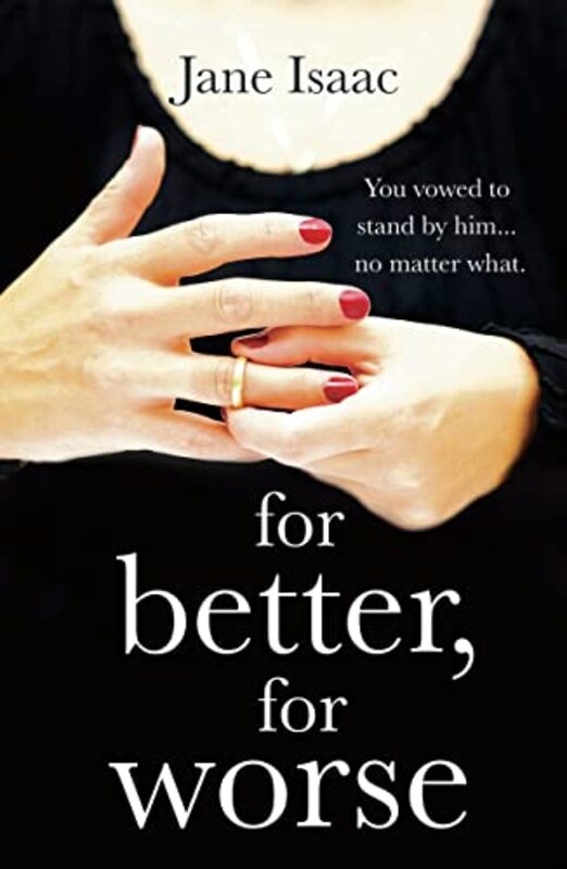 Book cover for "For Better, For Worse" by Jane Isaac