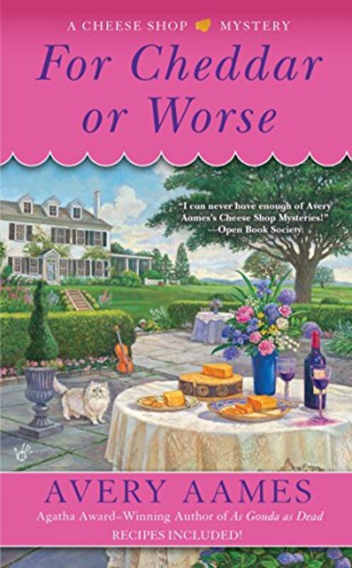 Book cover for "For Cheddar or Worse" by Daryl Wood Gerber