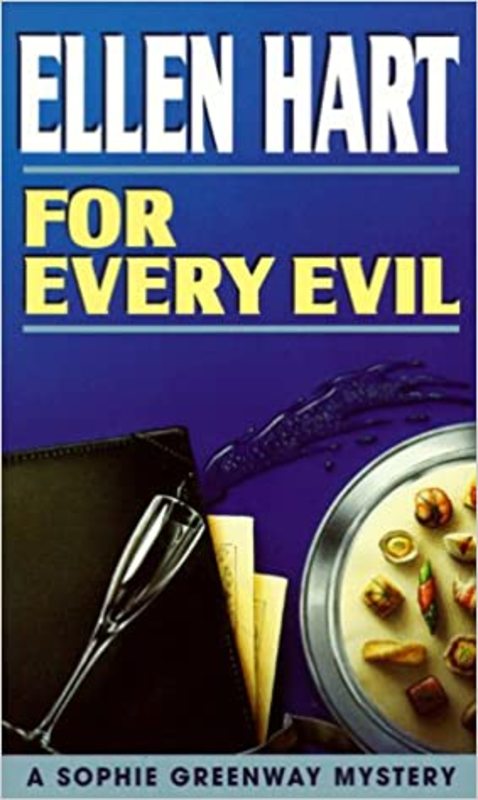 Book cover for "For Every Evil" by Ellen Hart
