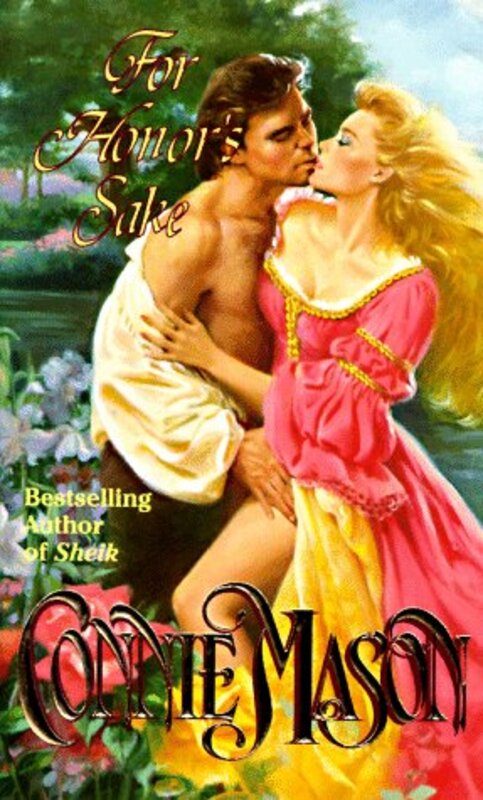 Book cover for "For Honor's Sake" by Connie Mason