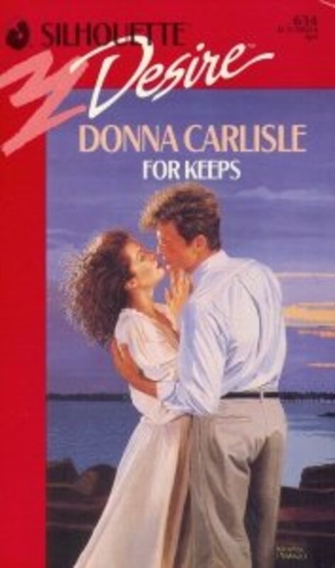 Book cover for "For Keeps" by Donna Ball