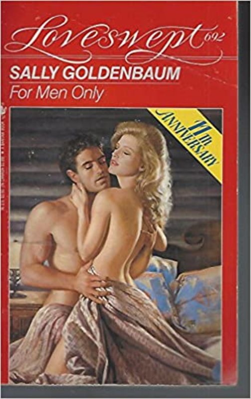 Book cover for "For Men Only" by Sally Goldenbaum
