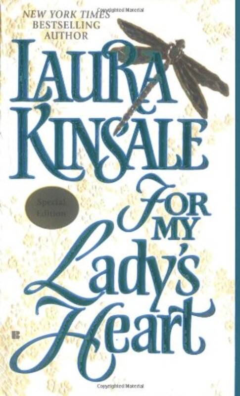 Book cover for "For My Lady's Heart" by Laura Kinsale