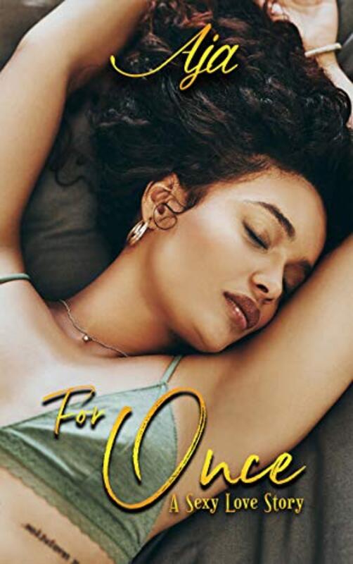 Book cover for "For Once" by Aja