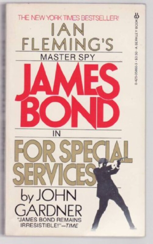 Book cover for "For Special Services" by John Gardner
