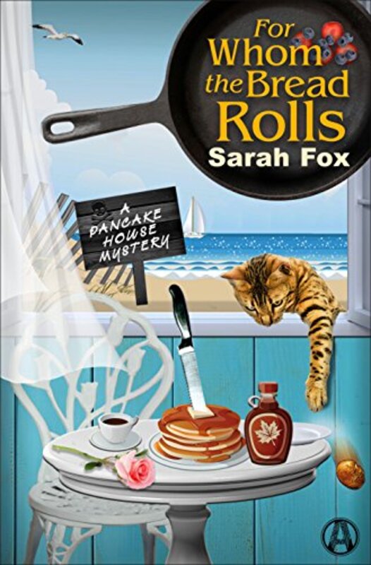 Book cover for "For Whom the Bread Rolls" by Sarah Fox