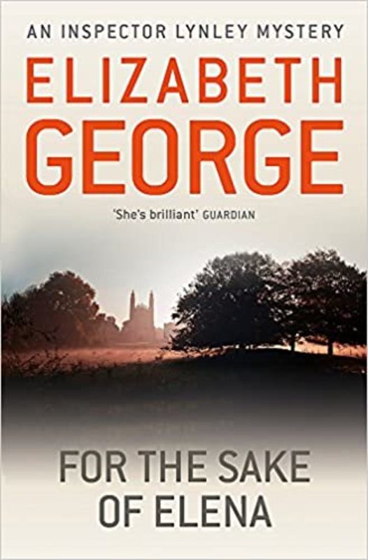 Book cover for "For the Sake of Elena" by Elizabeth George