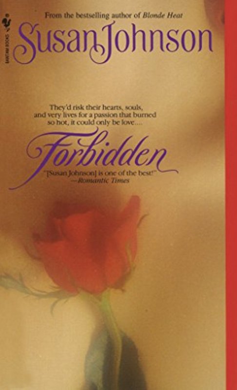 Book cover for "Forbidden" by Susan Johnson