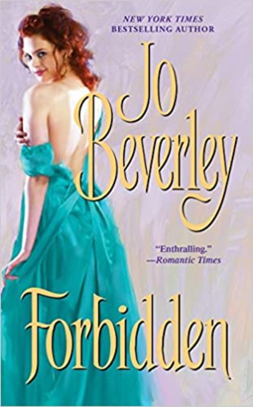 Book cover for "Forbidden" by Jo Beverley