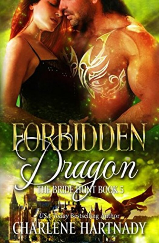Book cover for "Forbidden Dragon" by Charlene Hartnady