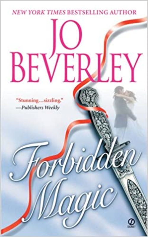 Book cover for "Forbidden Magic" by Jo Beverley