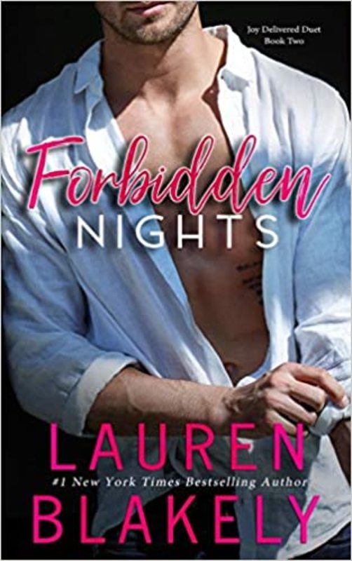 Book cover for "Forbidden Nights" by Lauren Blakely