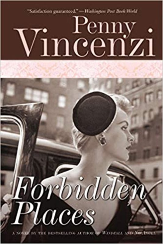 Book cover for "Forbidden Places" by Penny Vincenzi
