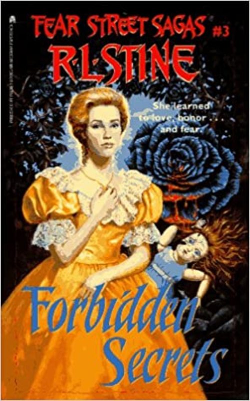 Book cover for "Forbidden Secrets" by R.L. Stine