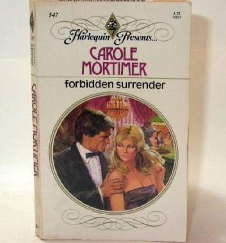 Book cover for "Forbidden Surrender" by Carole Mortimer