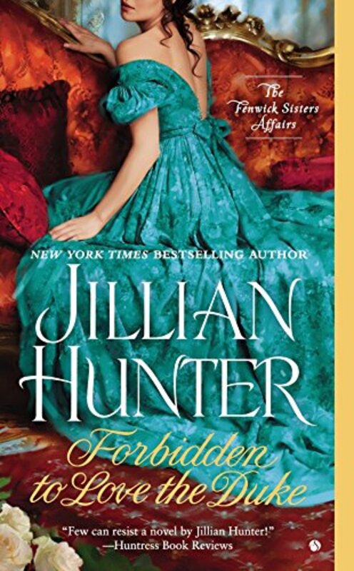 Book cover for "Forbidden to Love the Duke" by Jillian Hunter
