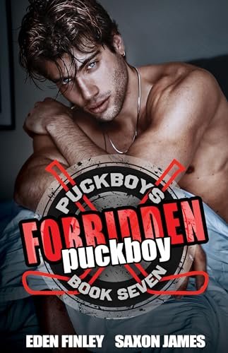 Book cover for "Forbidden Puckboy" by Eden Finley