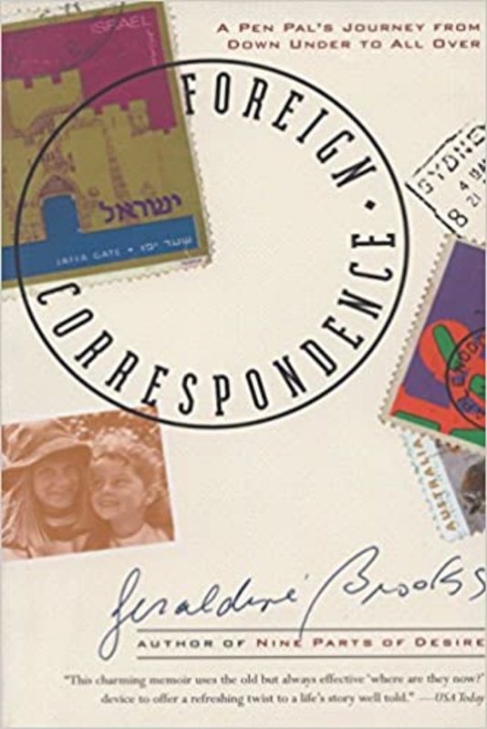 Book cover for "Foreign Correspondence" by Geraldine Brooks